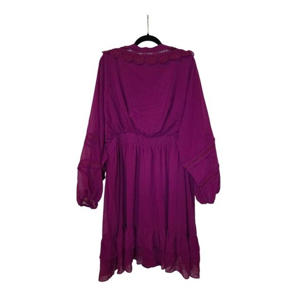 CITY CHIC Fuschia Sweetheart Dress - Size 20 (Large) - Picture 3 of 13